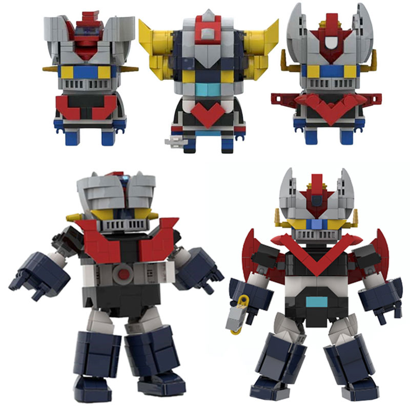 Model Kit Mazinger - Moc – figurines de dessin animé