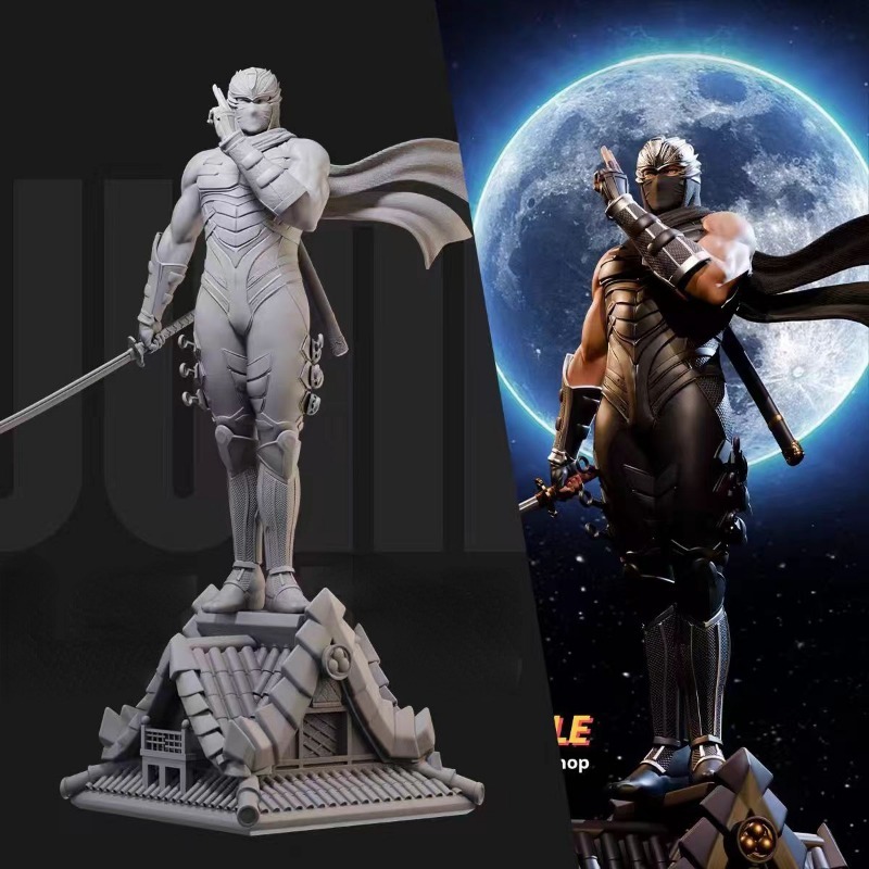 Model Kit Ninja - Kit de figurines miniatures en résine
