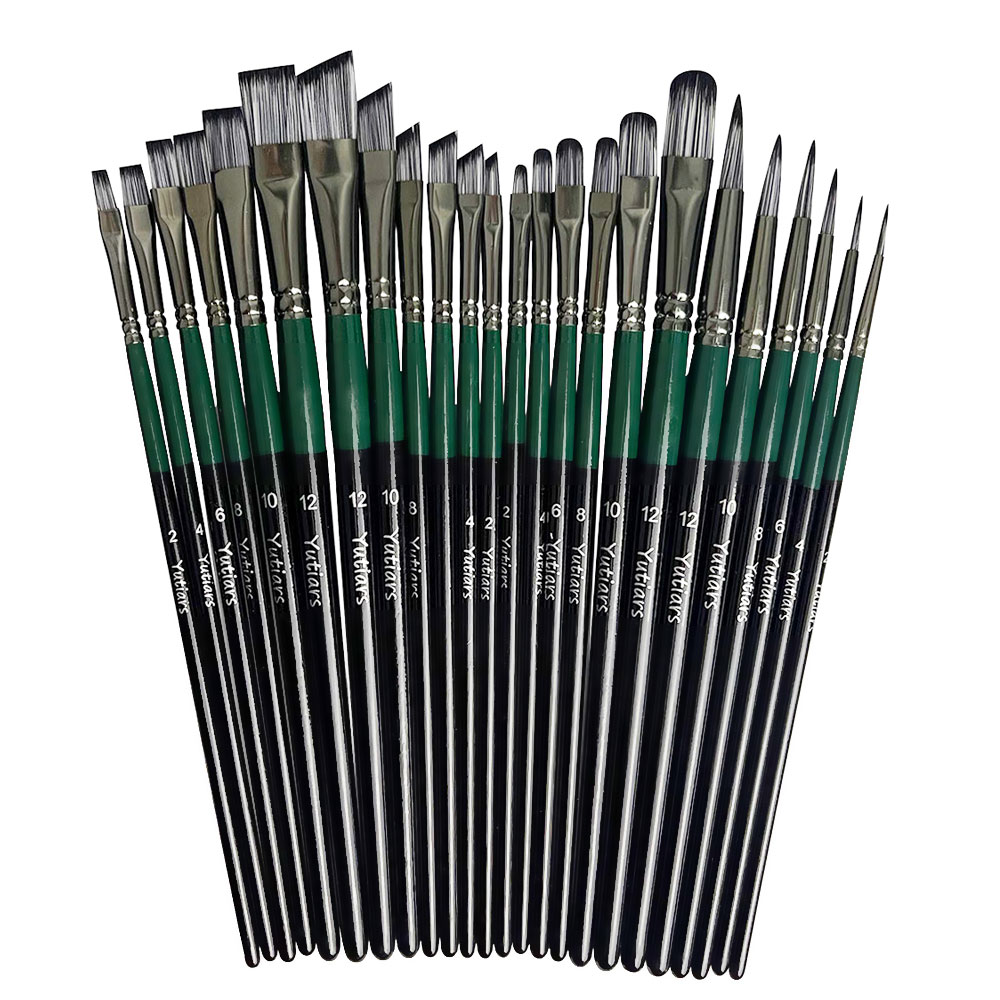 Model Kit Acrylic Paint - Yutiars Ensemble de pinceaux pour artistes