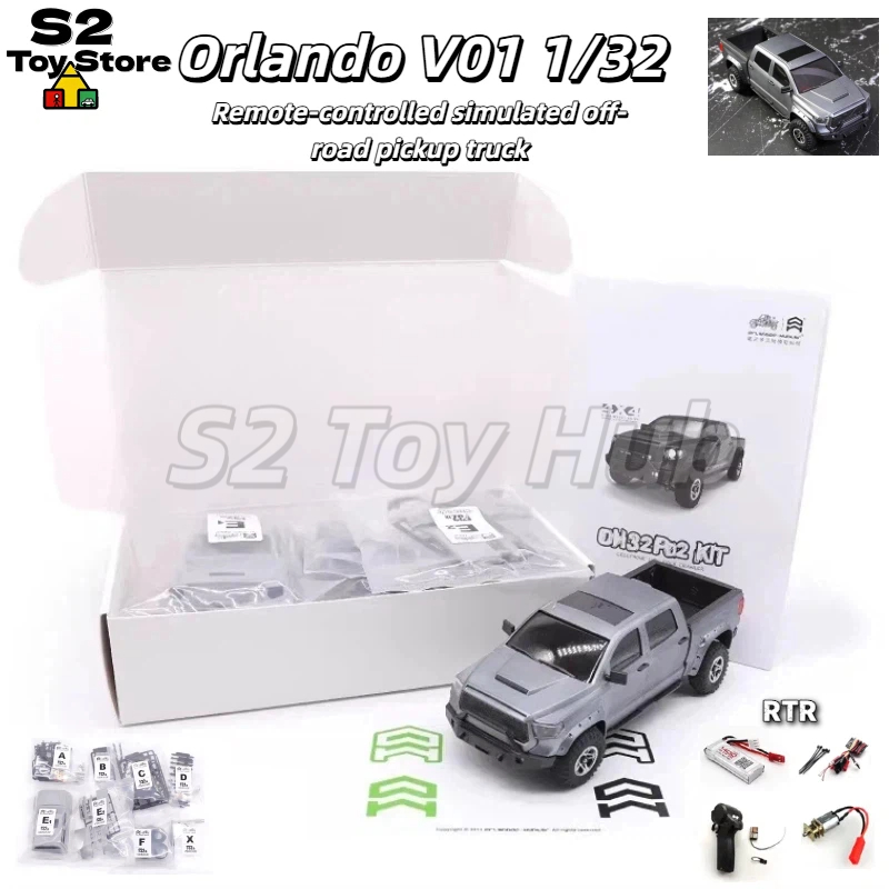 Model Kit Runner - Modèle Orlando Hunter P02 1/32 RC