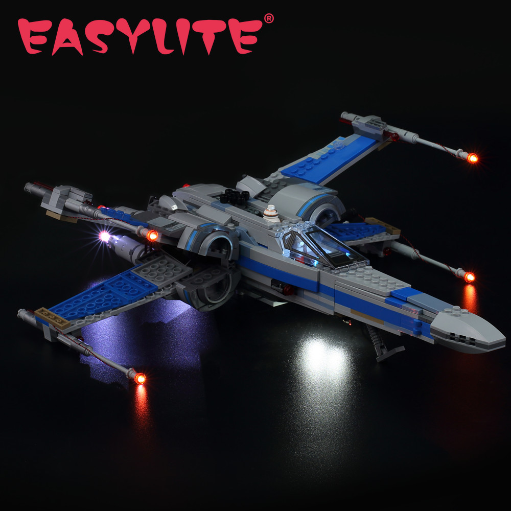 Model Kit X Wing - Jeu de lumières LED pour 75102,