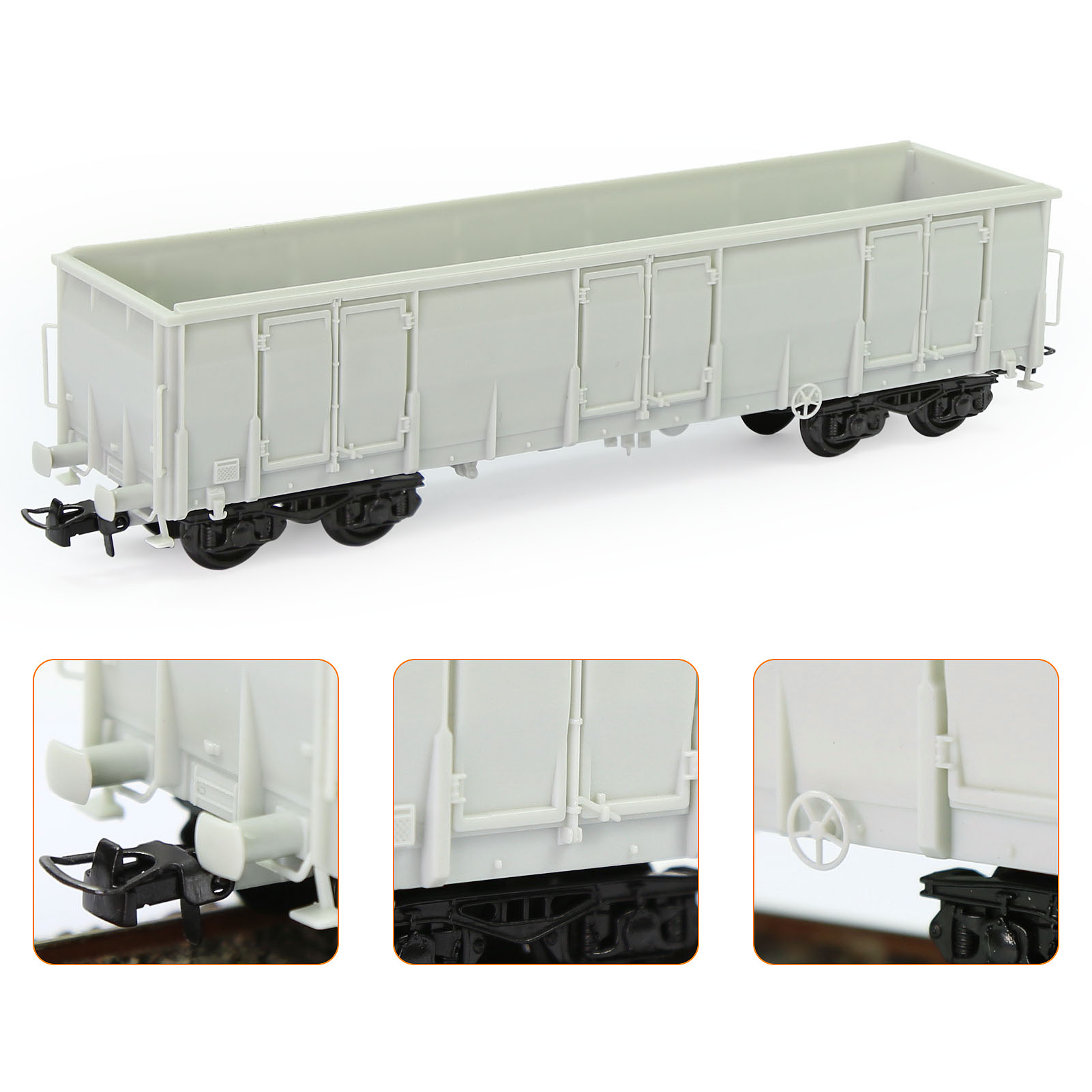 Model Kit Lugia - Evemodel 1pc HO échelle 1:87 blanc