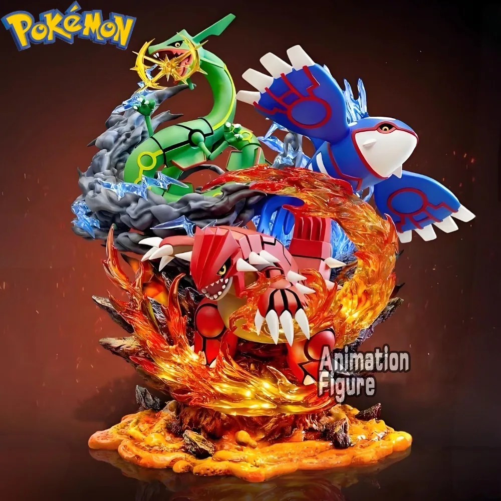 Model Kit Kyogre - 35 cm/13.78in Anime Pokemon Figure Groudon
