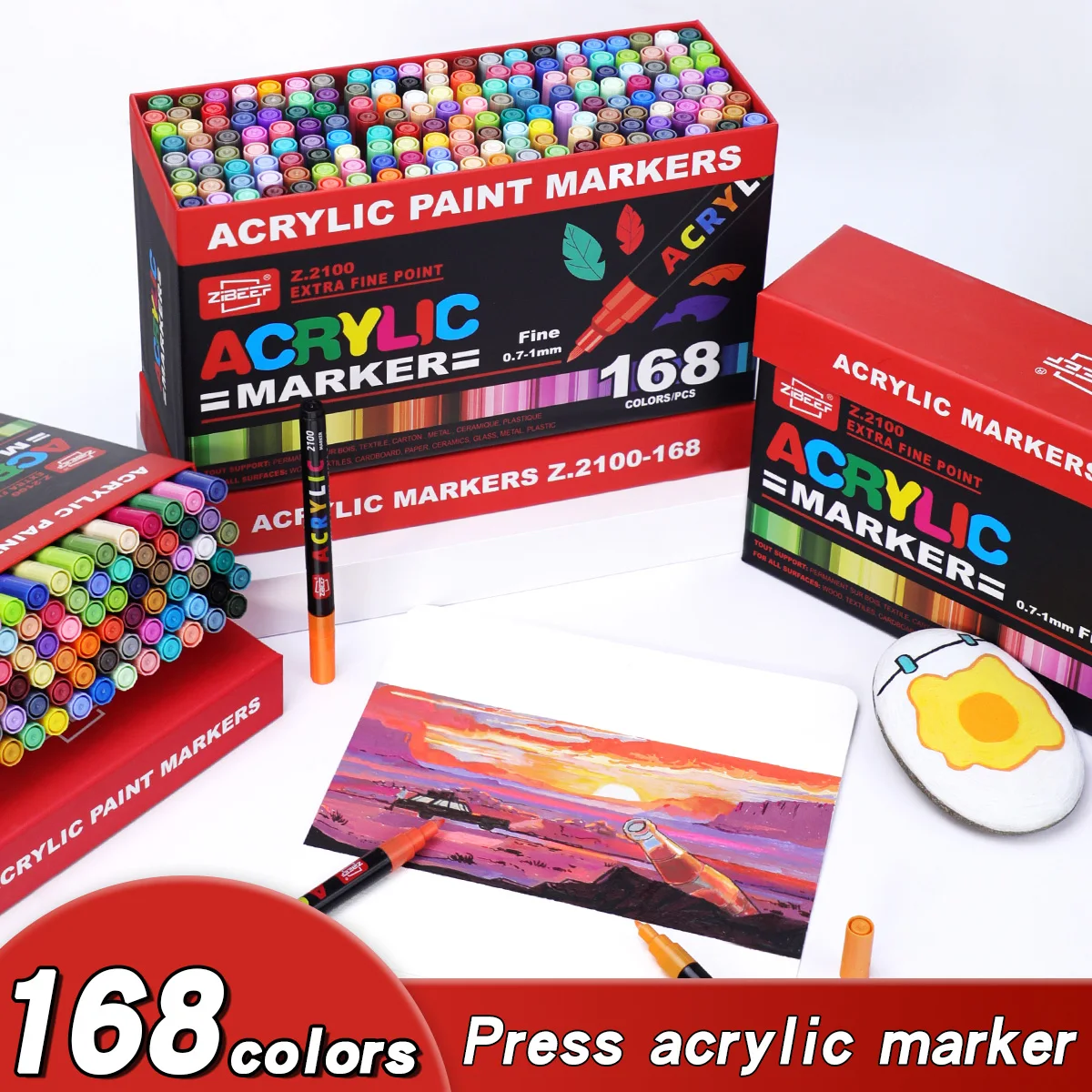 Model Kit Acrylic Paint - Ensemble de 36 à 240 stylos