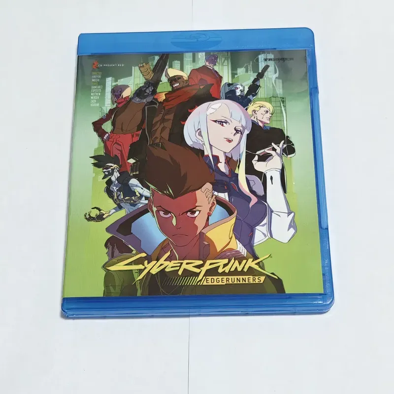 Model Kit Runner Organizer - Boîte de disque Blu-ray BD Cyberpunk