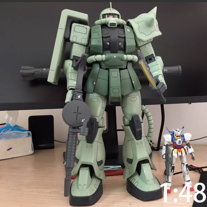 Model Kit Zaku - Kit de Modélisme MEGA Zaku II