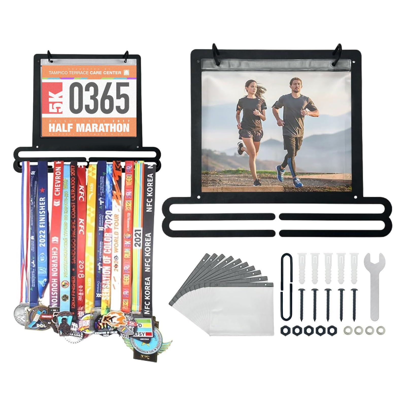 Model Kit Runner Organizer - Présentoir Premium pour Dossards et Médailles
