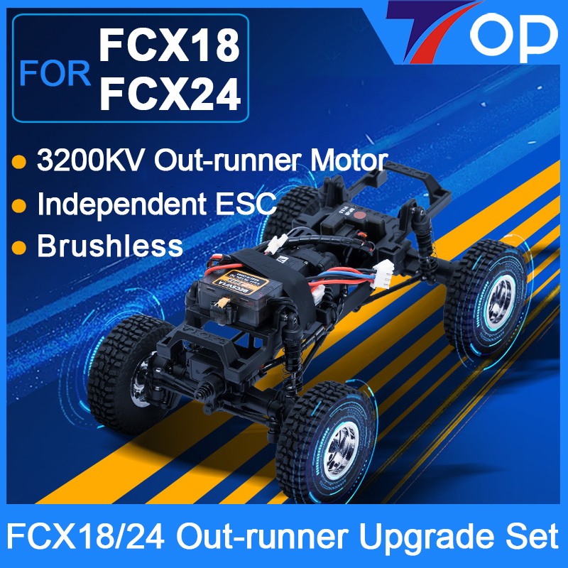 Model Kit Runner Organizer - FMS FCX18/24-Moteur à Rotor Externe, Mise