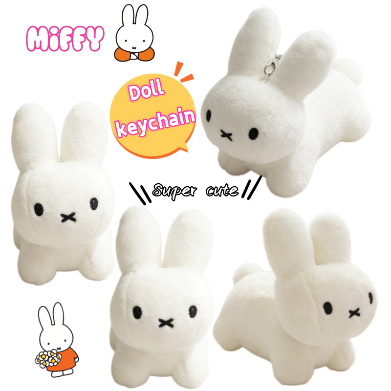 Model Kit Girls - Pendentif de sac Miffy Lapin, figurine