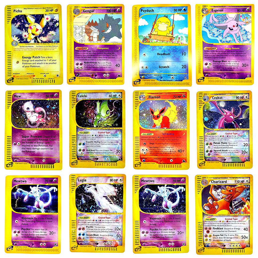 Model Kit Lugia - Cartes Proxy PKM Mewtwo Gengar Psyduck