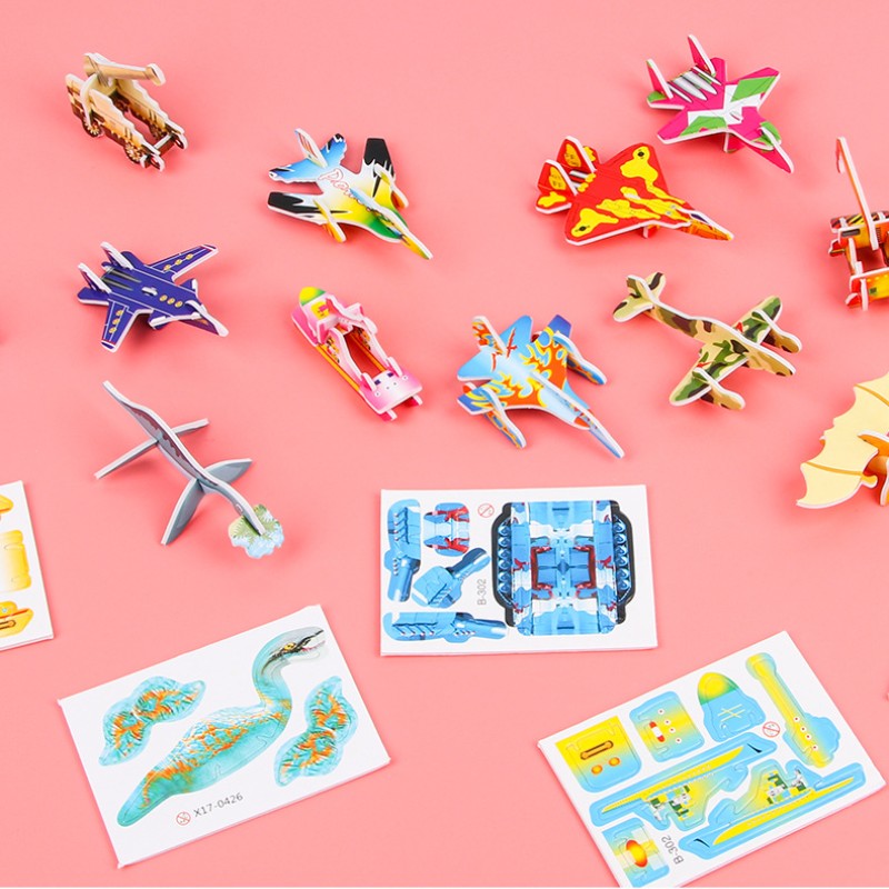 Puzzle d'avion en papier créat - Model Kit Dinosaur avis et prix