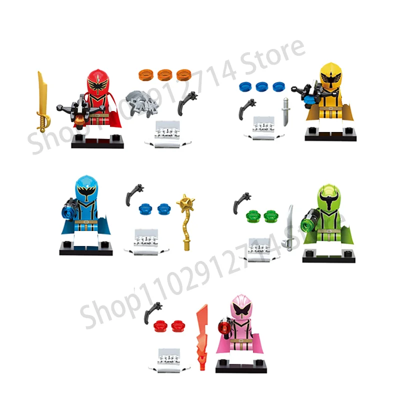 Lot de 5 figurines de construc - Model Kit Power Rangers avis et prix