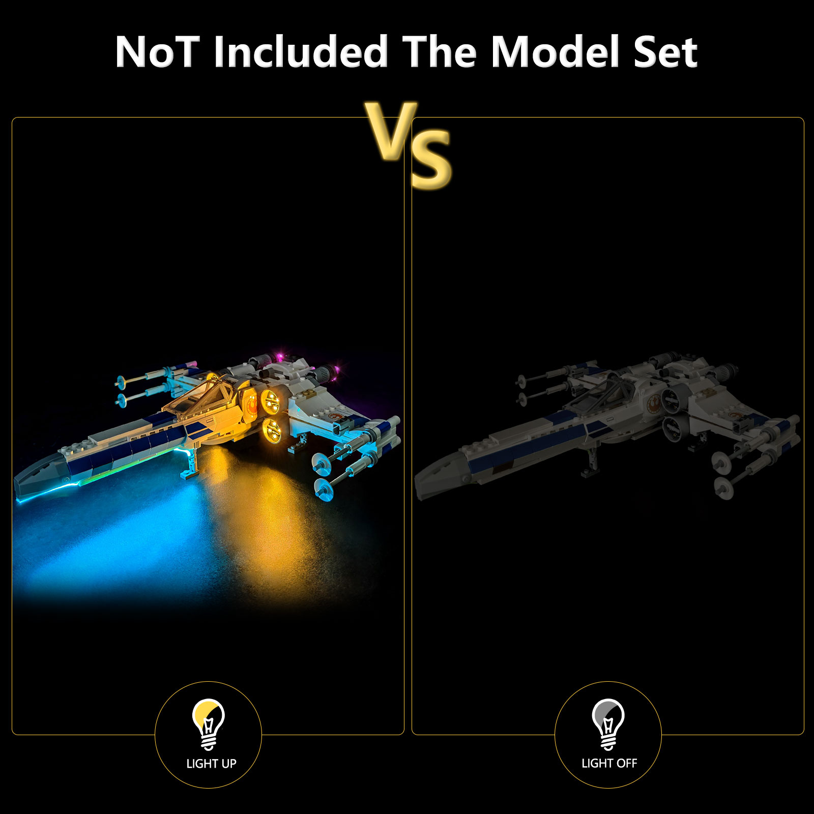 Kit d'éclairage LED BRIXSPARK  - Model Kit X Wing avis et prix