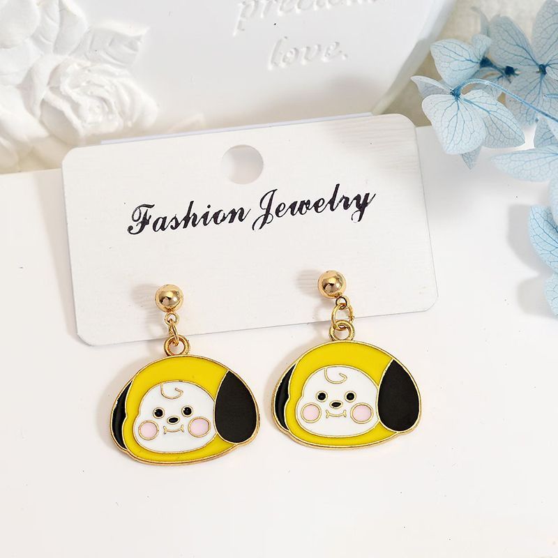 Boucles d'oreilles BT21 Chimmy - Model Kit Girls avis et prix