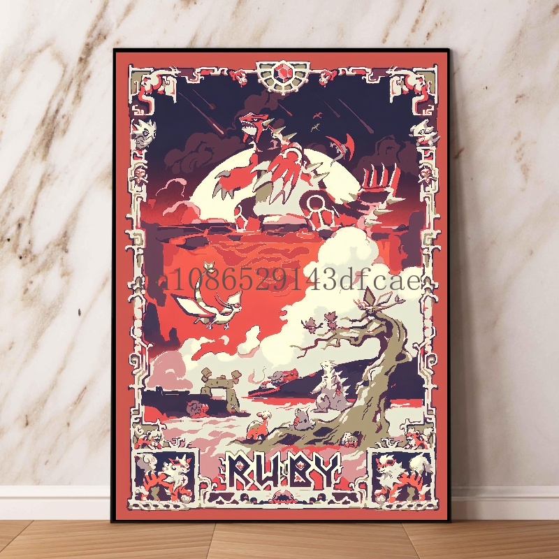 Affiche de dessin animé rétro  - Model Kit Lugia avis et prix