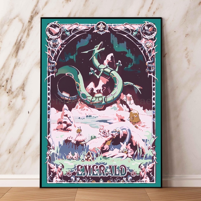 Affiche de dessin animé rétro  - Model Kit Lugia avis et prix