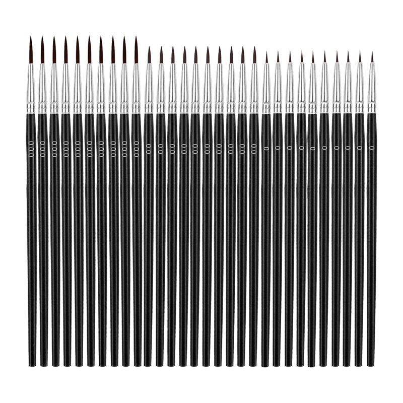 Ensemble de 30 pinceaux à pein - Model Kit Acrylic Paint avis et prix