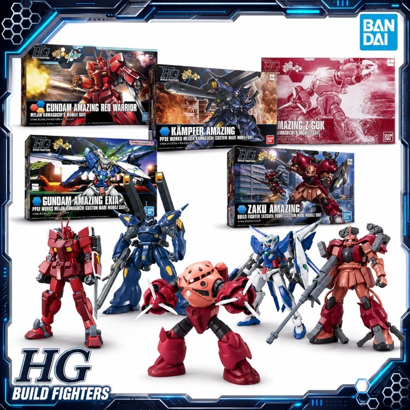 Bandai Original HGBF 1/144 Ama - Model Kit Zaku avis et prix