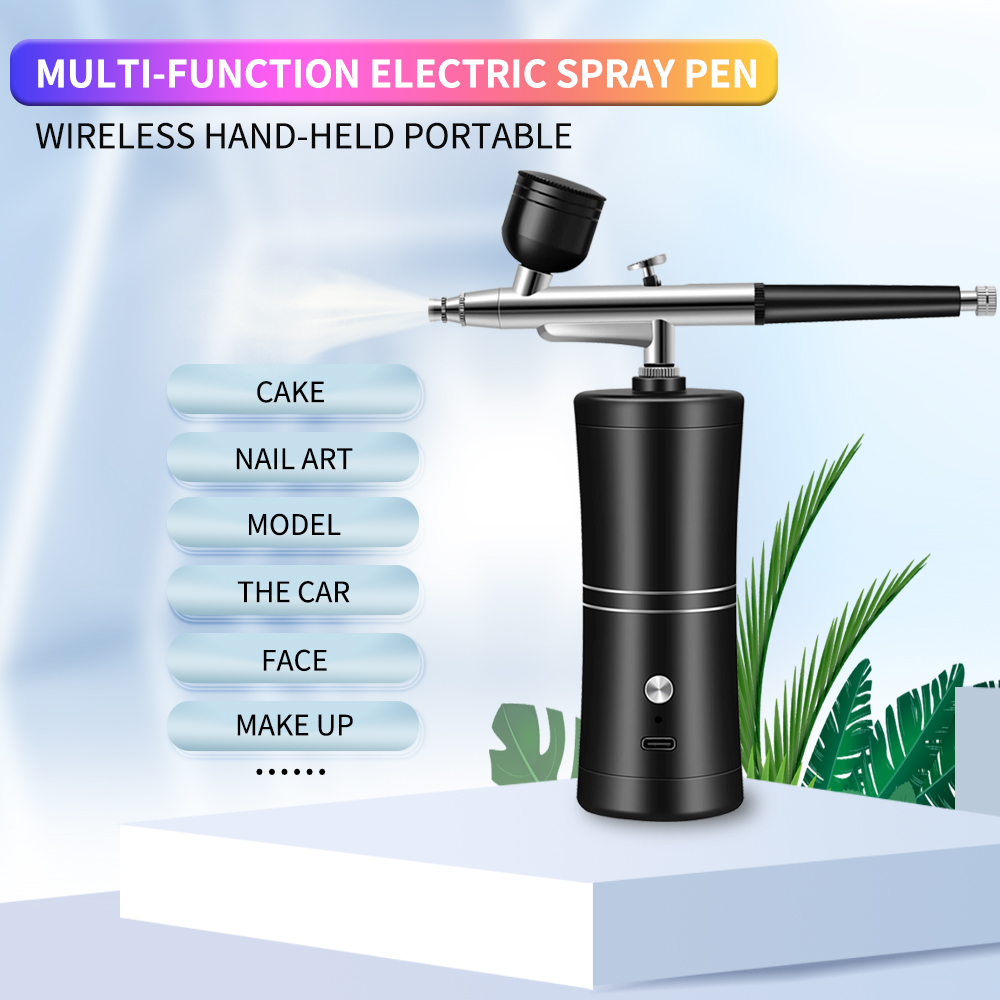 Aérographe sans fil rechargeab - Airbrush Compressor Kit avis et prix
