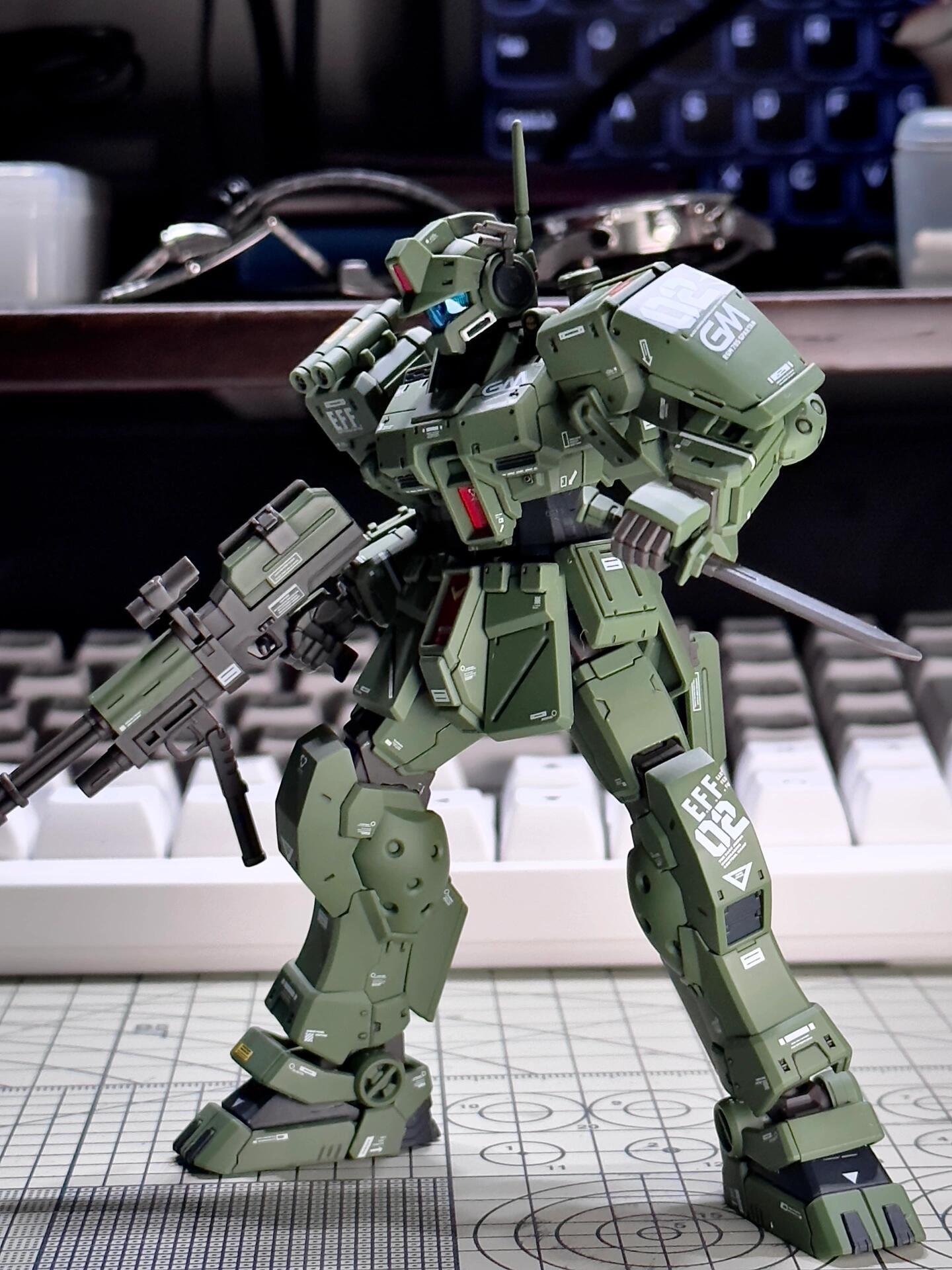 XFS HG 1/144 RGM-79S GM Sparta - Model Kit Keroro avis et prix