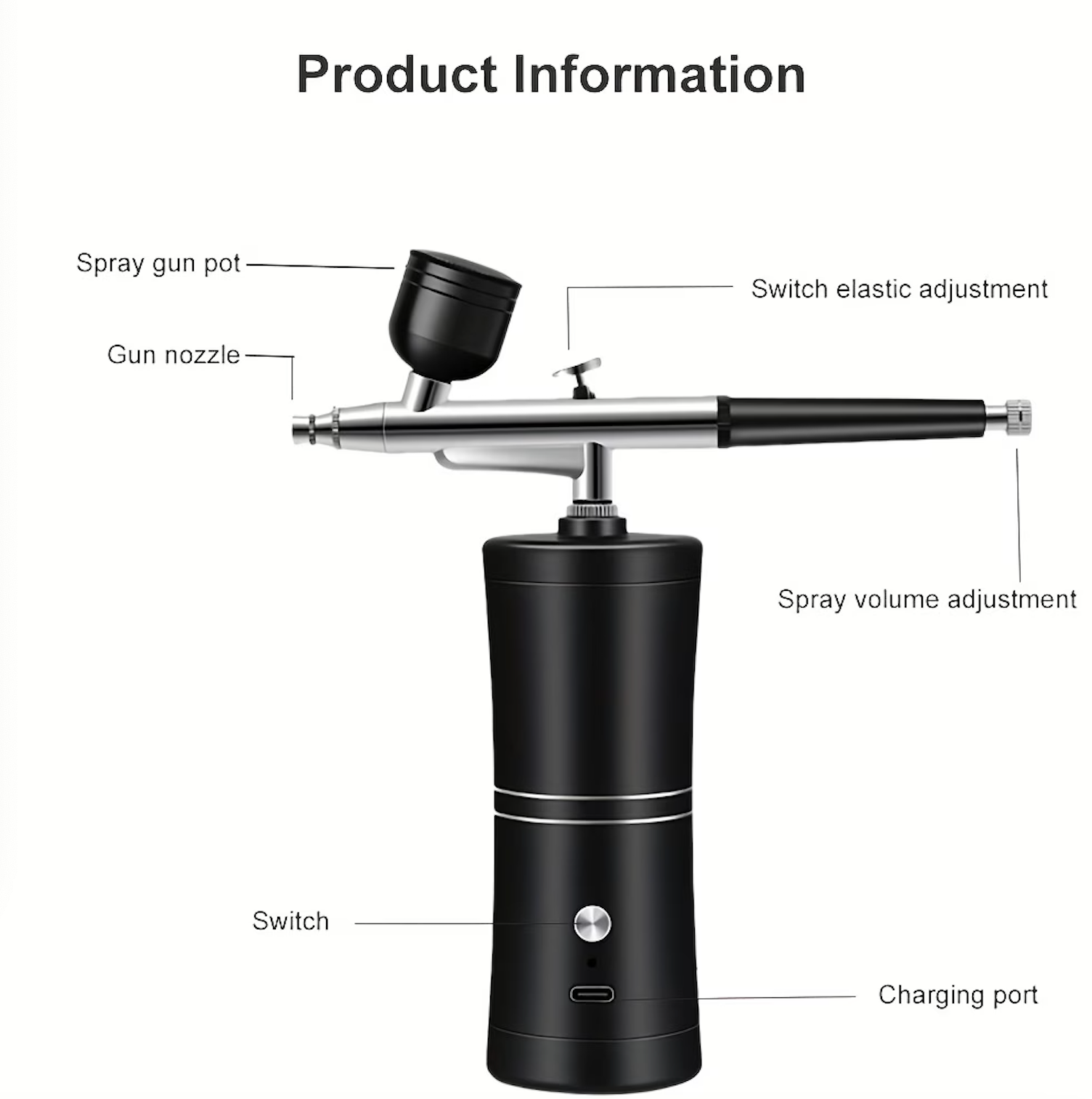 Kit aérographe avec compresseu - Airbrush Compressor Kit avis et prix