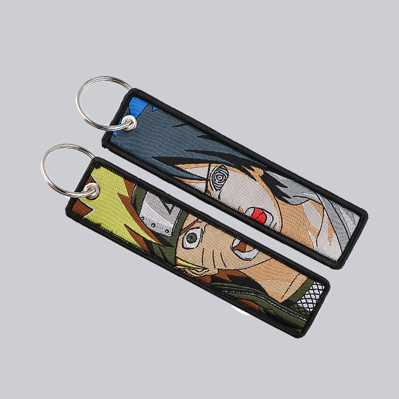 Porte-clés brodés Anime Naruto - Model Kit Naruto avis et prix