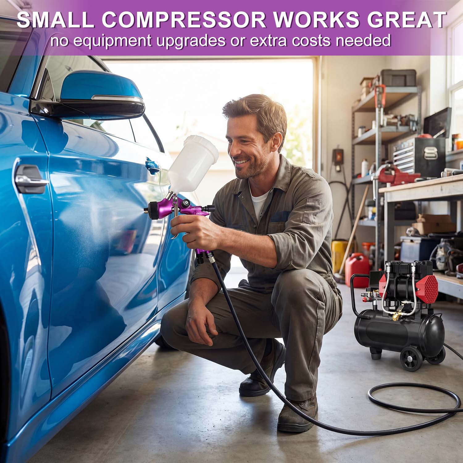 Pistolet à peinture LVLP Origi - Airbrush Compressor Kit avis et prix