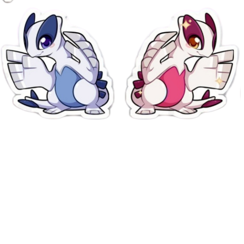 Porte-clés en acrylique mignon - Model Kit Lugia avis et prix