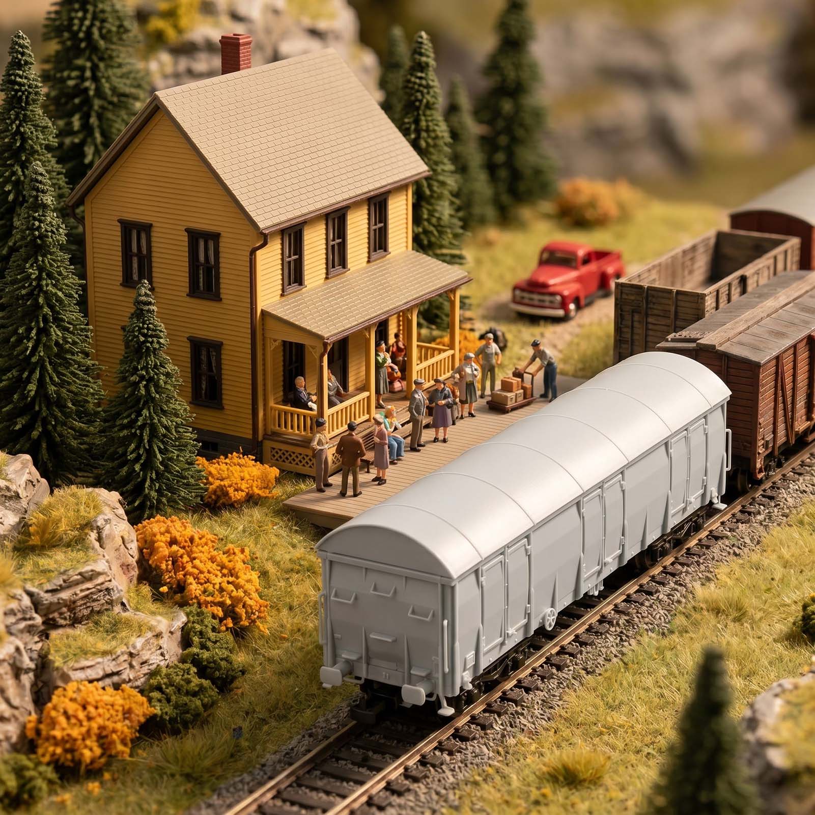 Evemodel HO Scale 1:87 Vagon g - Model Kit Lugia avis et prix