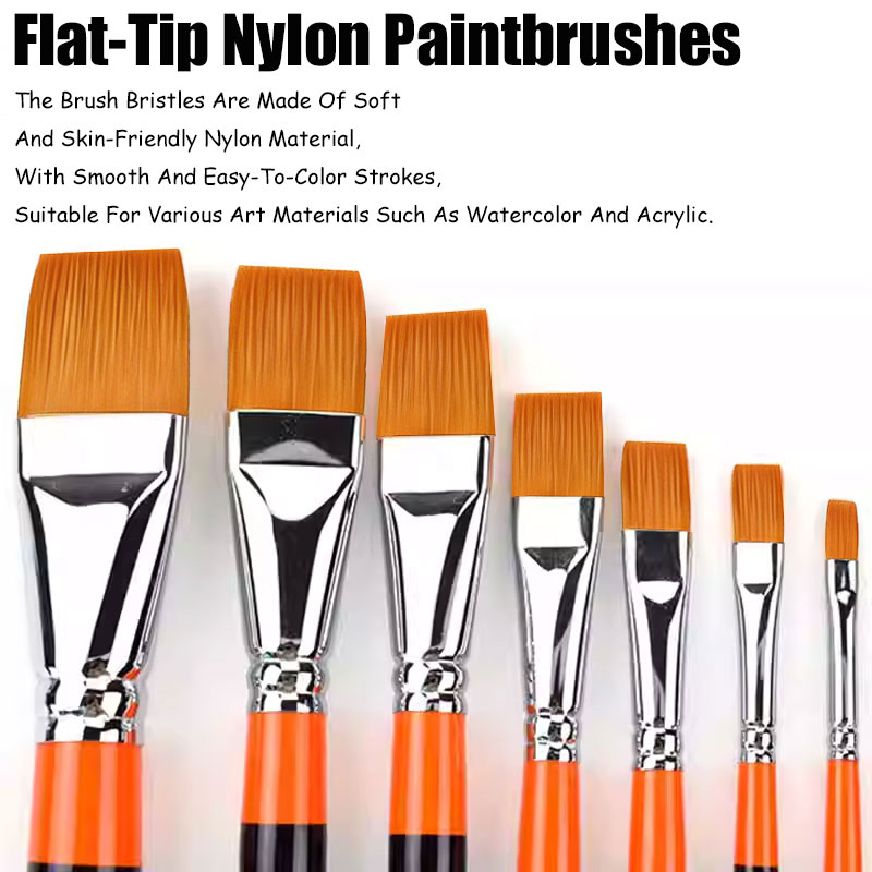 Ensemble de 8 pinceaux plats p - Model Kit Acrylic Paint avis et prix