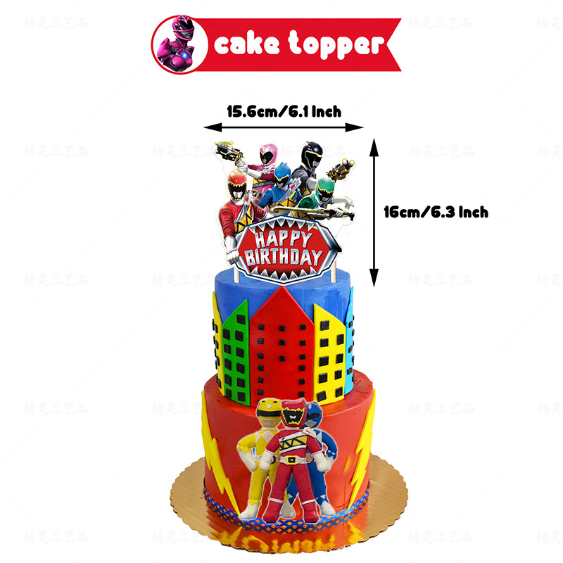Décorations d'anniversaire pou - Model Kit Power Rangers avis et prix