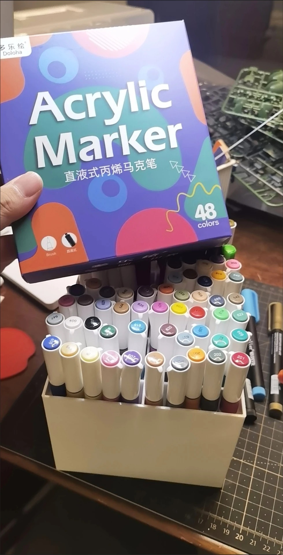 DOLOHA Doloha – stylo marqueur - Model Kit Markers avis et prix