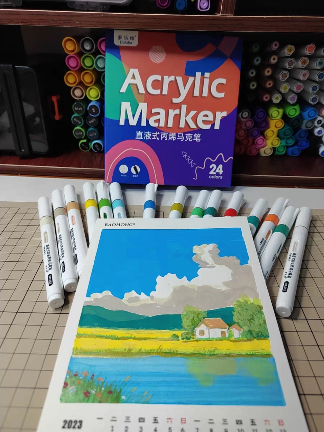 DOLOHA Doloha – stylo marqueur - Model Kit Markers avis et prix